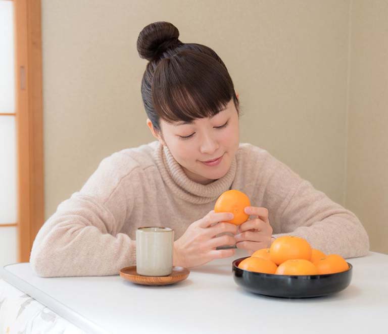 Cách giảm stress cho chị em phụ nữ bằng cam quýt
