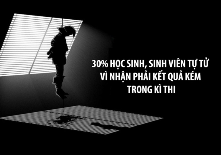 chết vì áp lực học tập chết vì áp lực học tập
