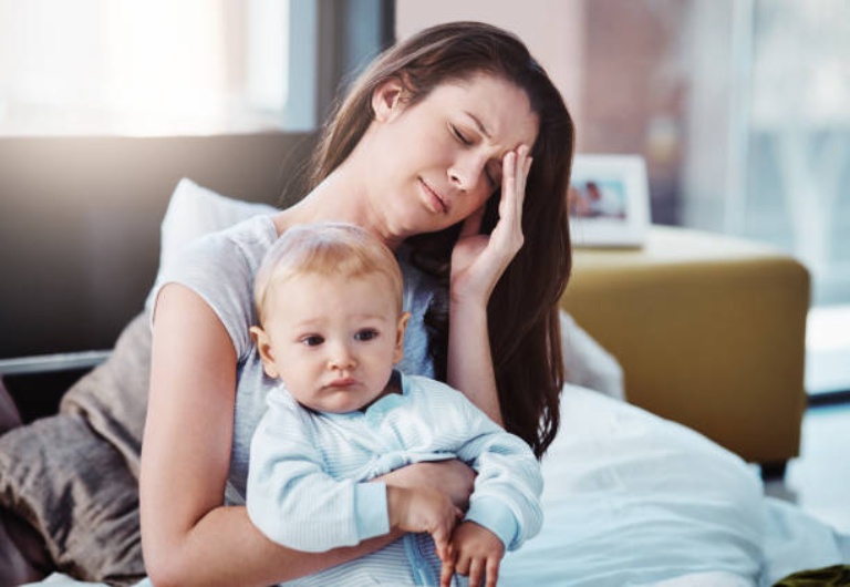biểu hiện stress sau sinh