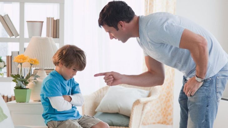 tác hại của việc đánh mắng con cái
