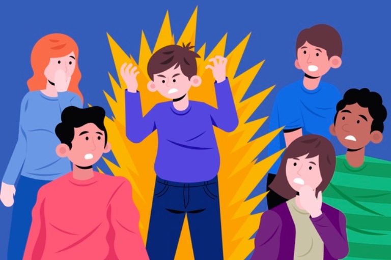 Điều phải làm để cuọc sống vui vẻ là nưng trút giận vào những người xung quanh