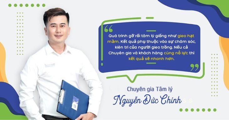 Chuyên gia tâm lý Nguyễn Đức Chính tư vấn giúp khách hàng thoát khỏi trầm cảm