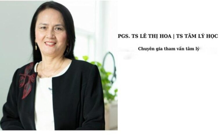 PGS. TS Lê Thị Hoa chuyên gia tâm lý giỏi tại TPHCM