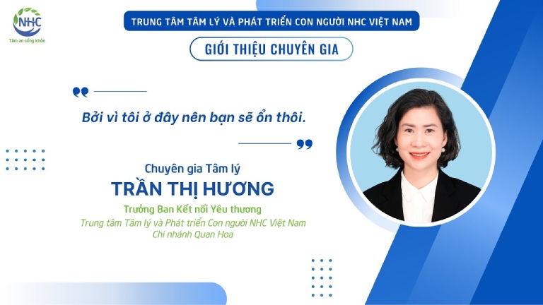 Chuyên gia tư vấn tâm lý online giỏi ở Hà Nội Trần Thị Hương