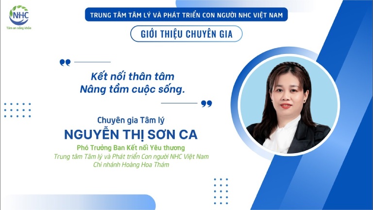 Chuyên gia tư vấn tâm lý online Nguyễn Thị Sơn Ca