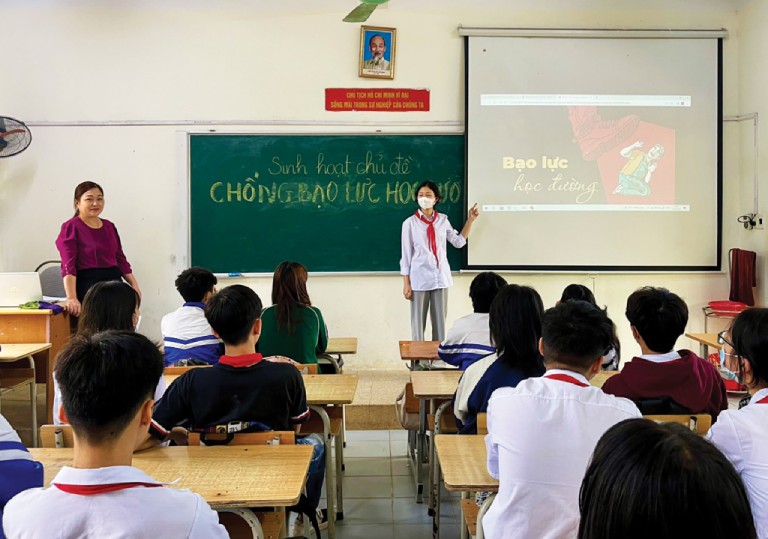 Nhà trường và giáo viên cần làm gì khi học sinh bị bạo lực học đường