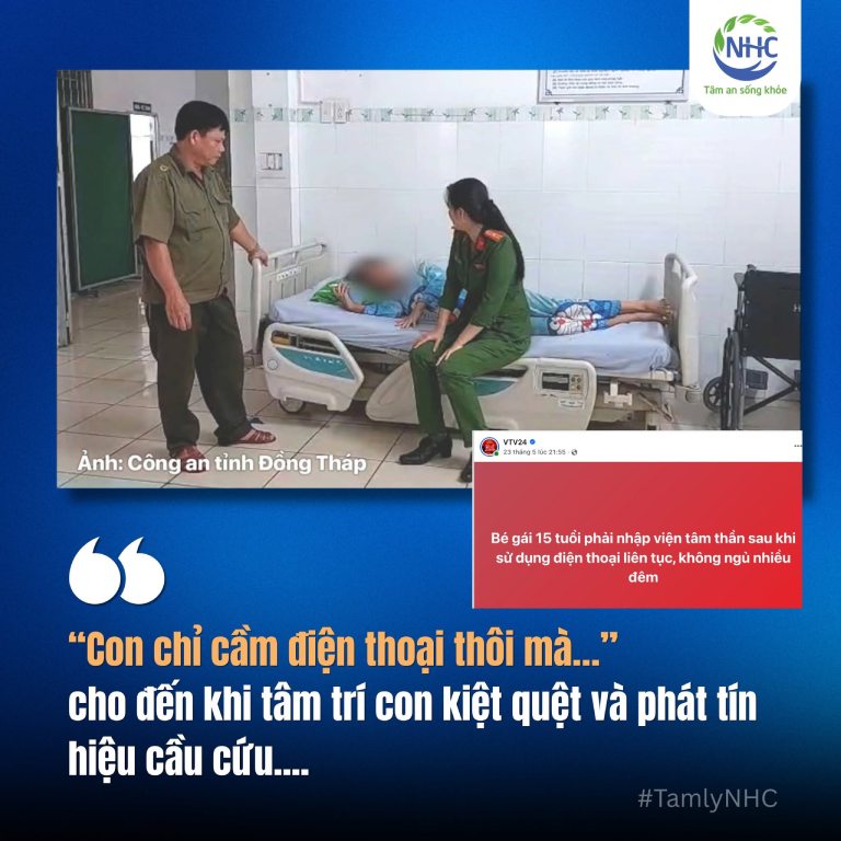 Trẻ dùng điện thoại thường xuyên thức khuya và thiếu ngủ