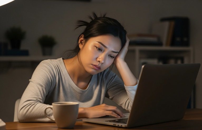 Bị burnout nghỉ ngơi vẫn không hết mệt