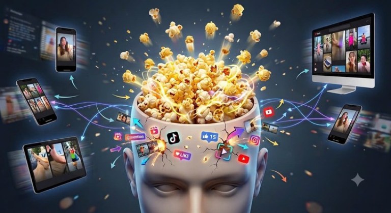 não bỏng ngô (Popcorn Brain)