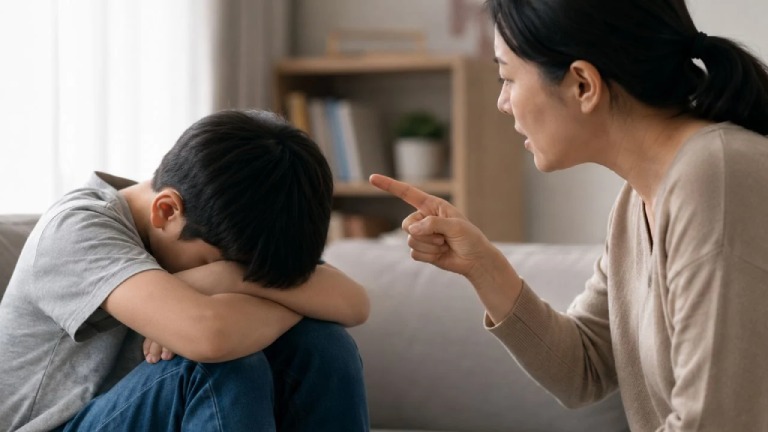 Những lời chê bai của cha mẹ khiến con ngày càng tự ti và tổn thương